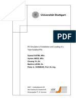 (Satibi - Abed - Yu - Leoni - Vermeer) FE Simulation of Installation and Loading of A Tube-Installed Pile