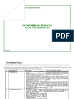 Planning Services Document