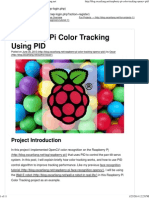 Raspberry Pi Color Tracking Using PID - OscarLiang