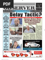 Download Liberian Daily Observer 01162014 by Liberian Daily Observer Newspaper SN202538980 doc pdf
