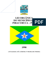 Lei Orgânica do Município de Piracuruca-PI