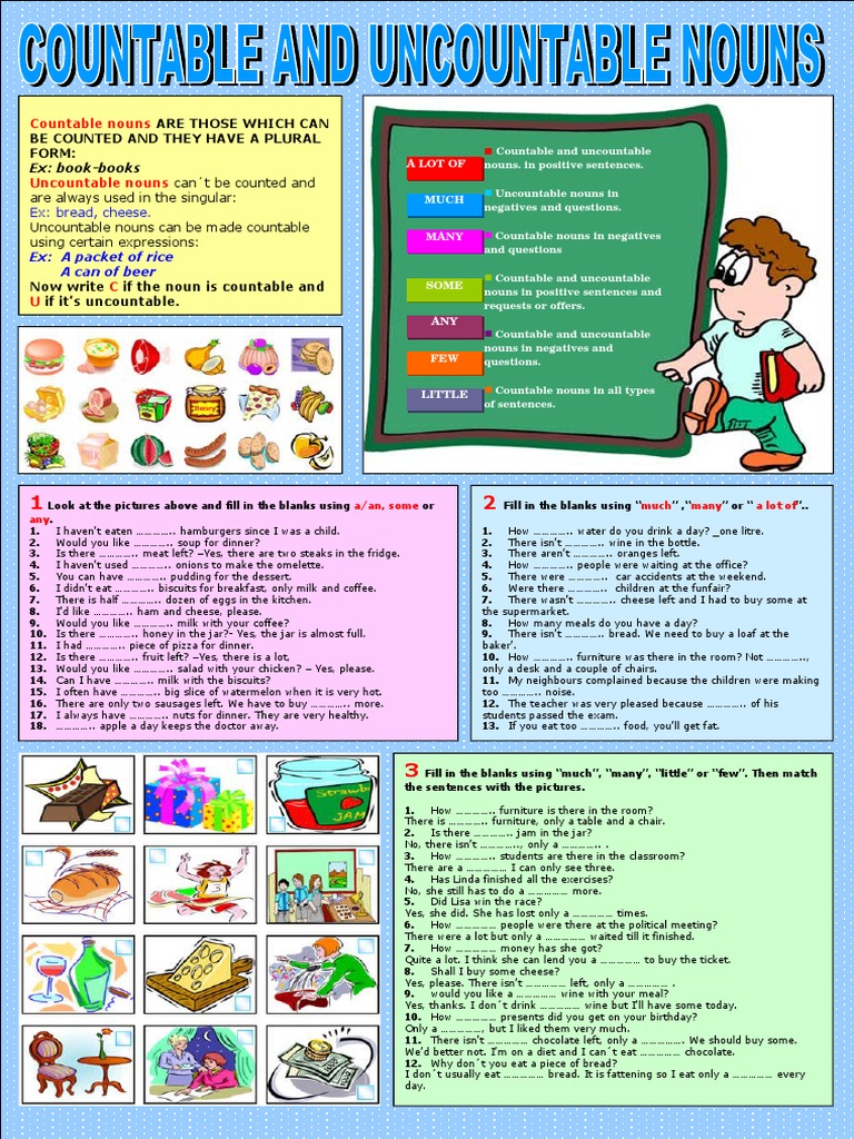 Nouns and Quantifiers PDF Noun Food And Drink Preparation