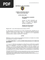 Auto 110-13_Exp-3287521_ Caso Colpensiones