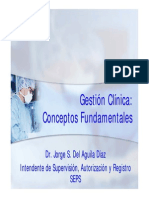 ISAR - JDA - Gestion Clinica Conceptos Fundamentales