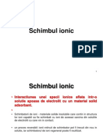 Schimb Ionic - 2012