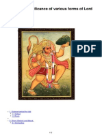 8961910 What is the Significance of Various Forms of Lord Hanuman