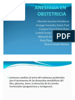 anestesicos obstetricos 