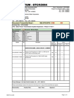 CONSORTIUM - GTC/5/2004: Sie-Gtc5/Dts/ Document Transmittal Sheet
