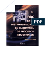 105239200 El ABC de La Instrumentacion en El Control de Procesos Industriales