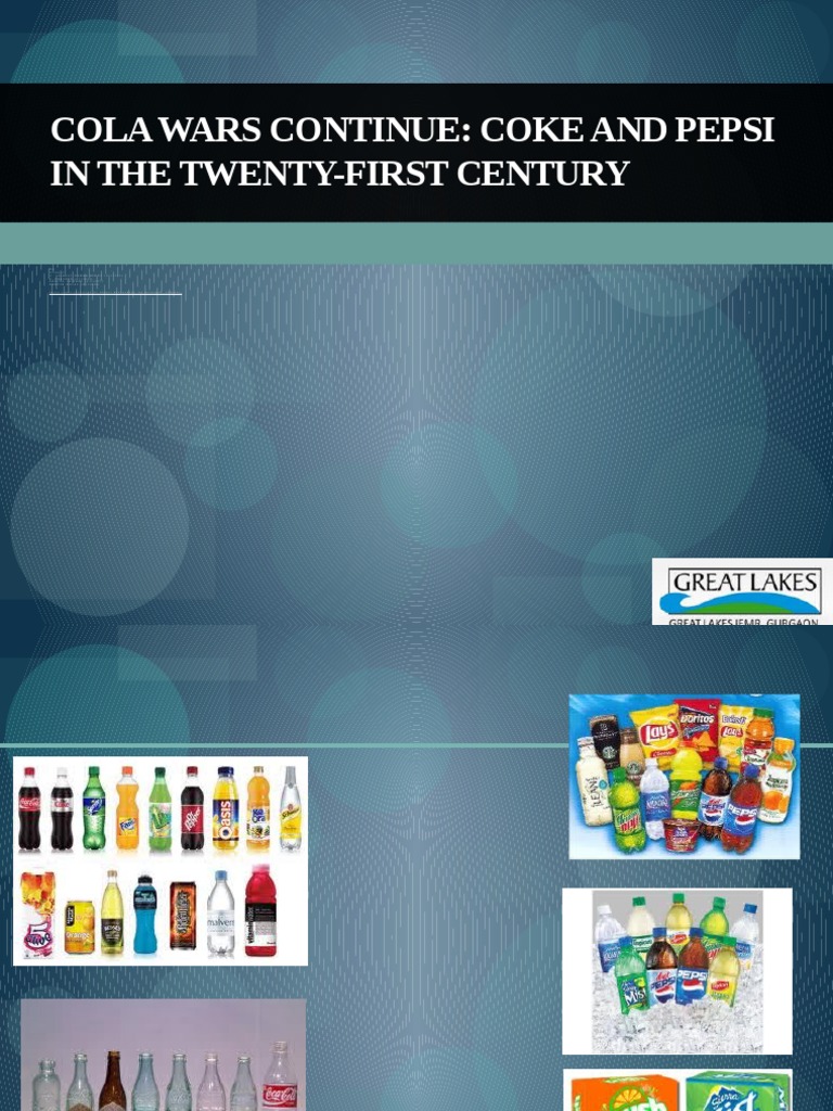 Cola Wars: Coke vs. Pepsi Analysis | PDF | Pepsi | Coca Cola