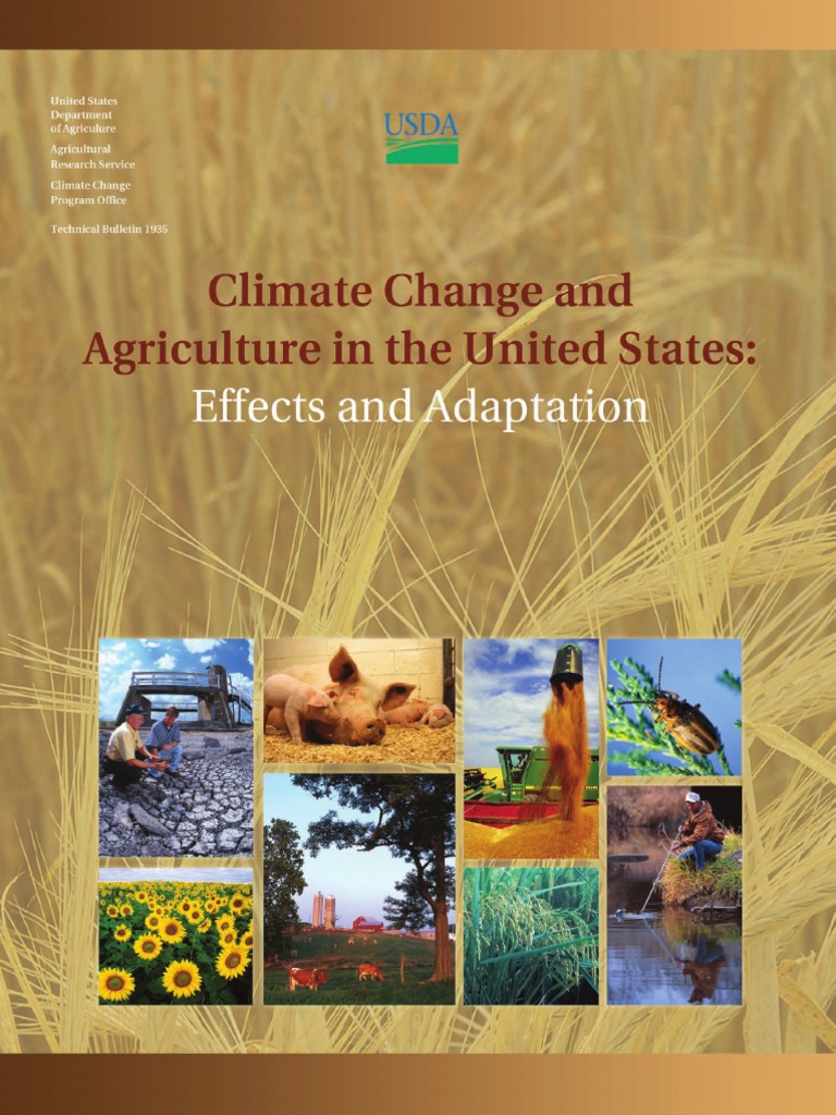 Climate Change Impact on U.S. Agriculture | PDF | Agriculture | Water ...