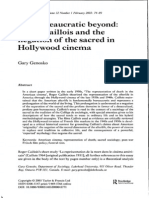 Genosko - The Bureaucratic Beyond - Roger Caillois and the Negation of the Sacred in Hollywood C