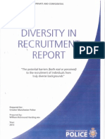Diversity in Recruitment Report - Executive Summary