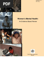 World Health Women and Revictimisation