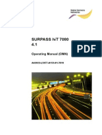 Surpass Hit 7080 4.1: Operating Manual (Omn)