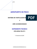 Memoria Descriptiva y Espec Tecnicas - AEROPUERTO de PISCO