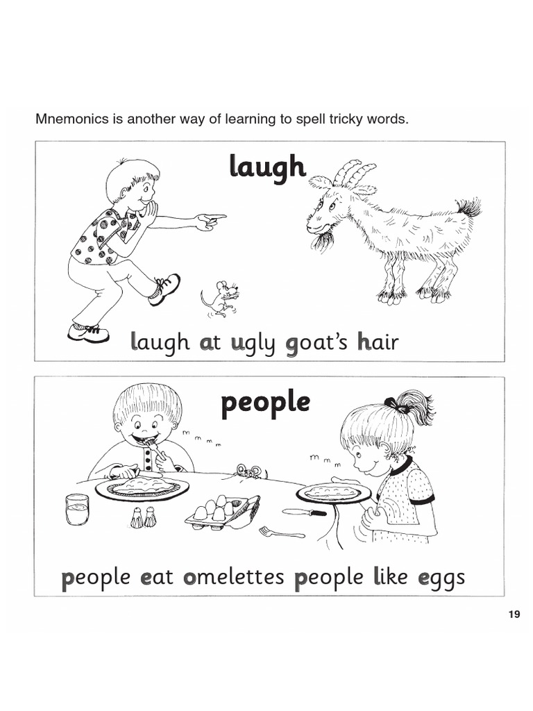 Effective Mnemonic Devices for Spelling Tricky Words and Their Uses in