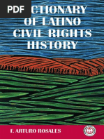 Dictionary of Latino Civil Rights History by F. Arturo Rosales
