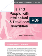 Essential Falls Management Series: Falls and People With Intellectual & Developmental Disabilities (Tideiksaar Excerpt)