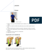 Protocolo Dem Ejercicos para Tendinitis Del Biceps y Manguito Rotador