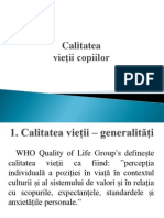 Calitatea Vietii