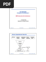 CS 4200/5200 Computer Architecture I: MIPS Instruction Set Architecture