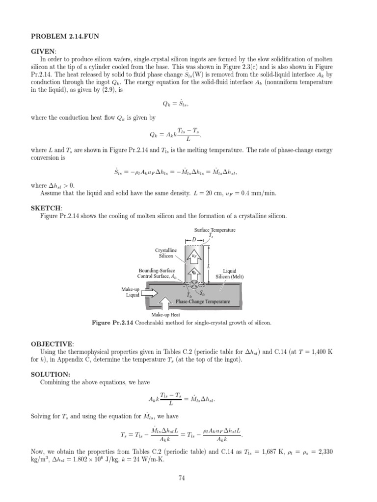 Heat Transfer Homework 3 Solutions ME 335 | PDF | Exponential Function ...