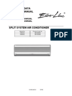 Air Conditioning Euroline Service Manual TH AW52 - 64AL