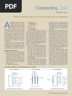 HSS Column Splice Design Guide | PDF | Column | Welding
