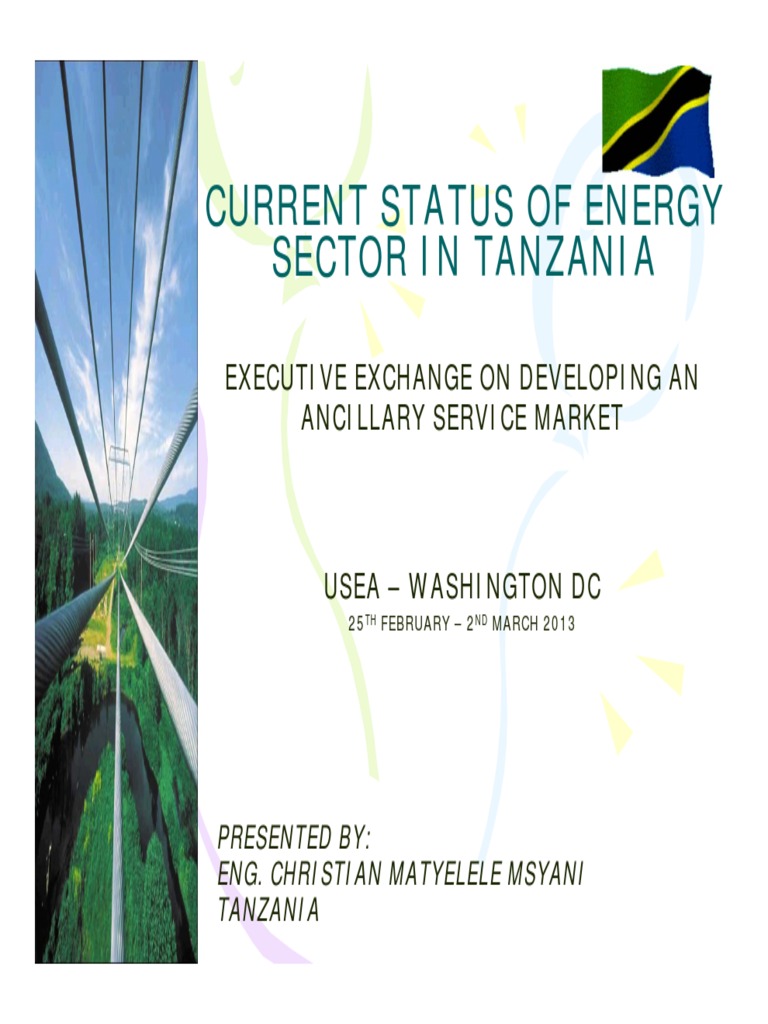 Tanzania Power Sector | PDF | Tanzania | Physical Universe
