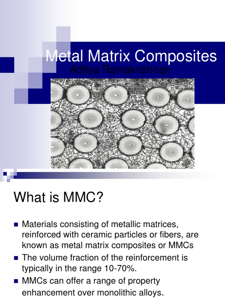 Metal Matrix Comp Aditya R | PDF