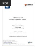 VIX Dynamics with
Stochastic Volatility of Volatility