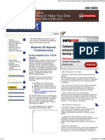 Windows XP Network Troubleshooting