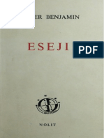 Walter Benjamin - Eseji