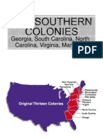 Georgia, South Carolina, North Carolina, Virginia, Maryland