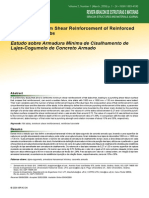 Study On Minimum Shear Reinforcement of Reinforced Concrete Flat Slabs