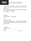 Surat Akuan Pengesahan Pendapatan Bekerja Sendiri