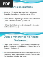 Dons e Ministerios(1)