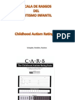 Escala de Rasgos Del Autismo Infantil (CARS)