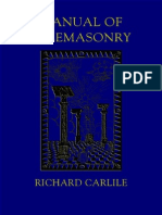 Richard Carlile - Manual of Freemasonry