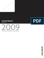 2009 ADSK Annual Report