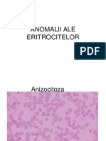 Anomalii Ale Eritrocitelor