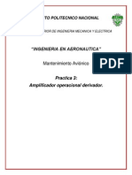 Pratica Amplificador Operacional Derivador