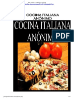 Recetas Italiana