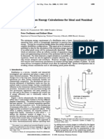 A Review on Minimum Energy Calculations for Ideal and Nonideal