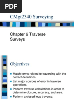 Chap 6 traverse surveys