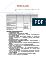 Examen Diagnostico2 de Excel Ago11