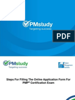 Filling The PMP Application