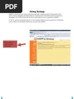 Download Using Xampp by mikeash82 SN20274605 doc pdf