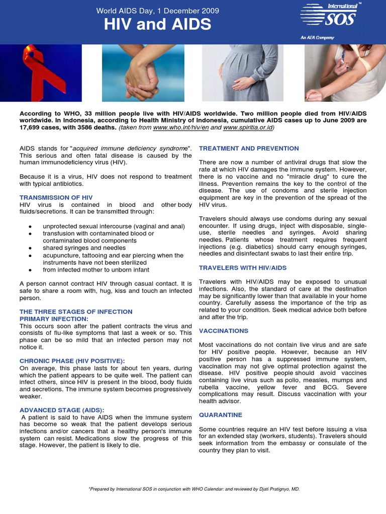 HIVand AIDS2009 | PDF